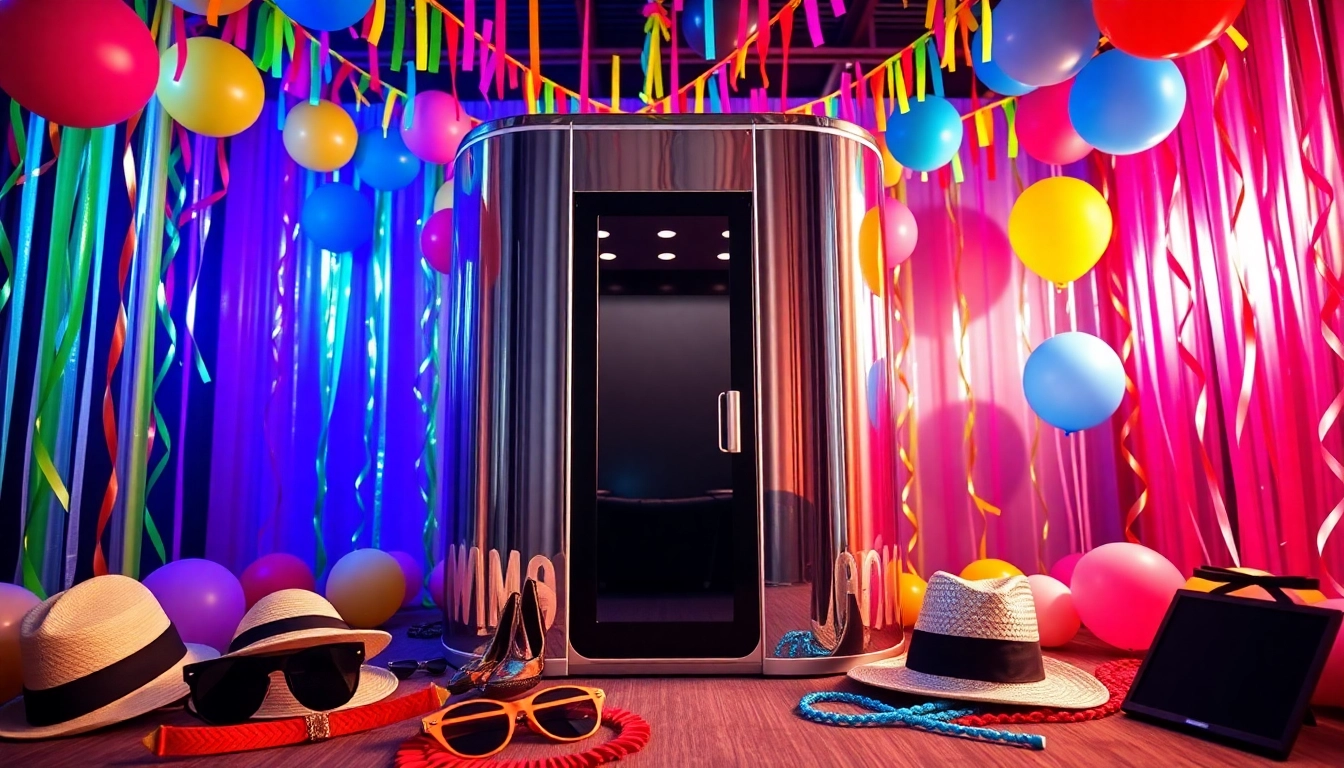 Experience joyful moments at a photo booth rental during celebrations.