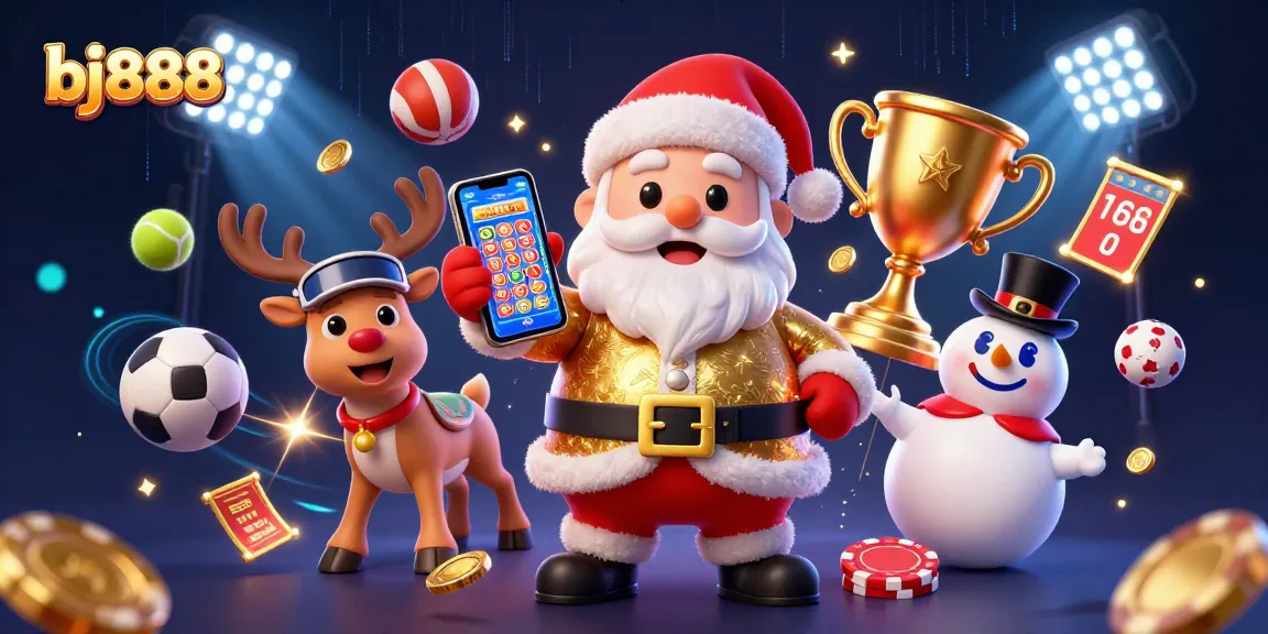 Experience exhilarating gameplay at bj888 with dynamic casino elements and festive characters in action.