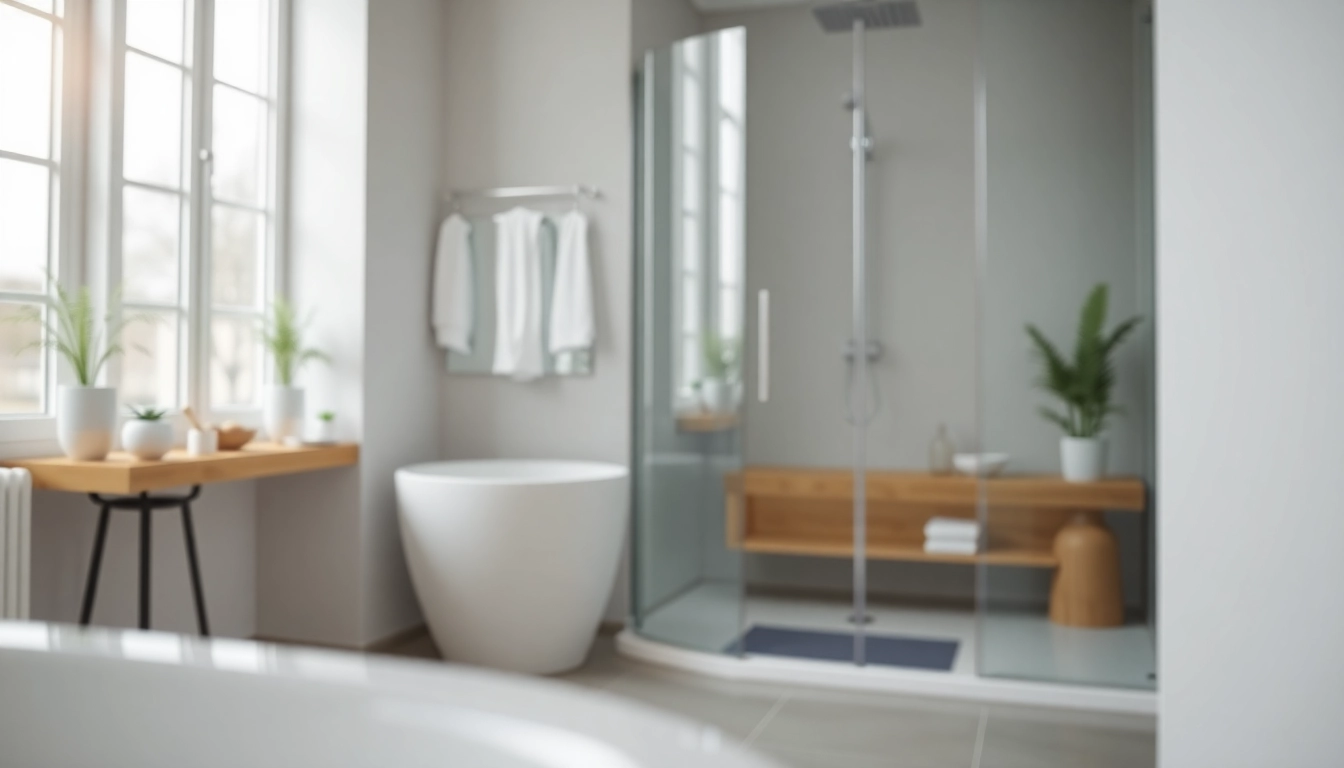 Erleben Sie die sonni Duschkabine in einem modernen Badezimmer mit elegantem Design.