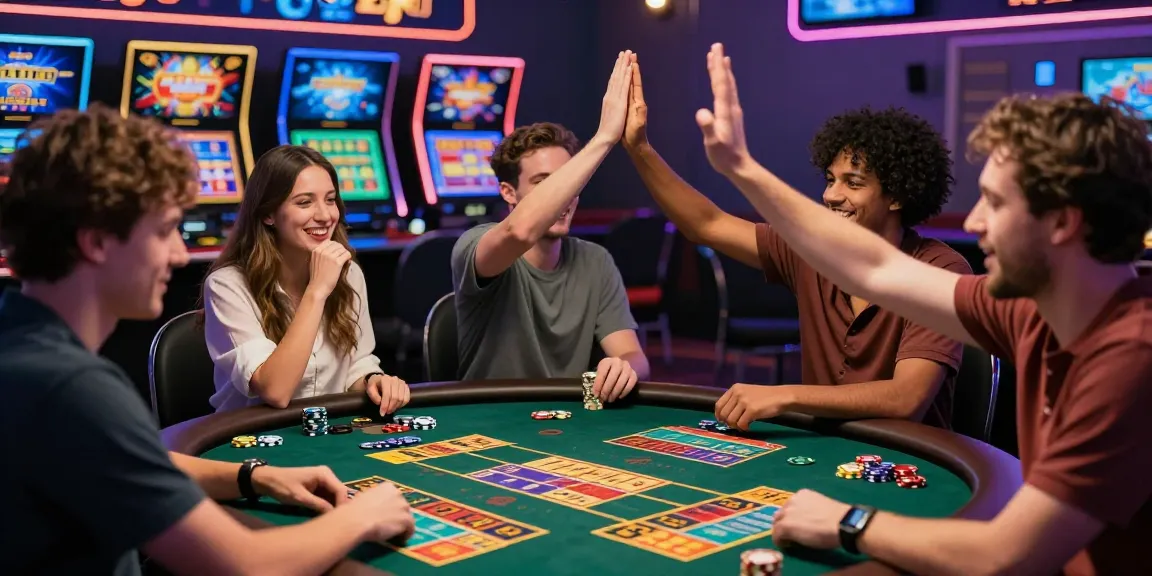 Exciting online Toto Macau gaming at https://www.hoteloita.com/beppu/bijyutsukan.html with players engaging joyfully.