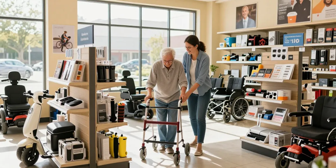 Shop for mobility aids with expert assistance; buy nobility aids in a vibrant retail environment.